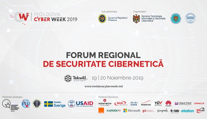 Moldova Cyber Week 2019 - Forum Regional de Securitate Cibernetică