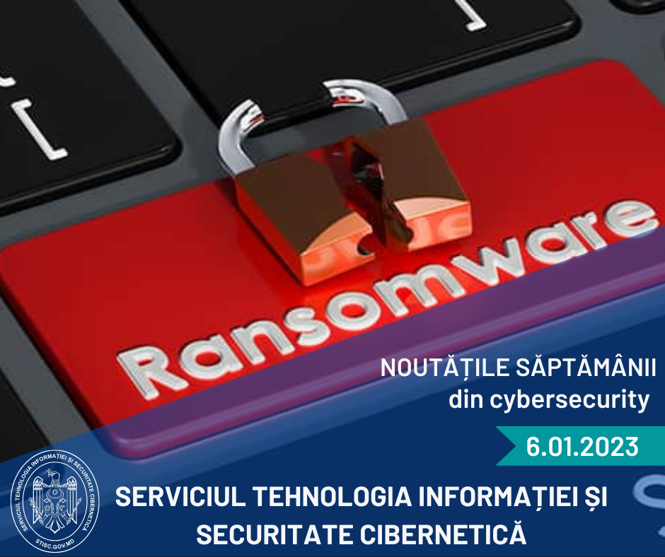 Noutățile săptămânii din cybersecurity