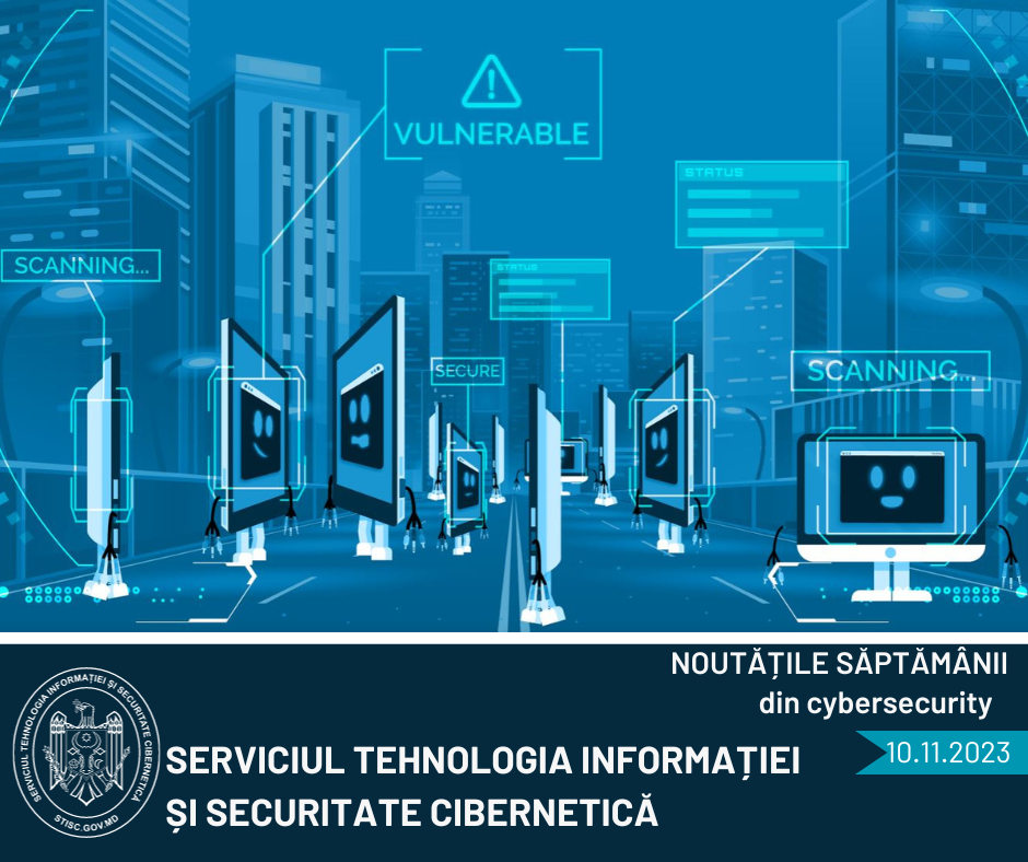 Noutățile săptămânii din cybersecurity