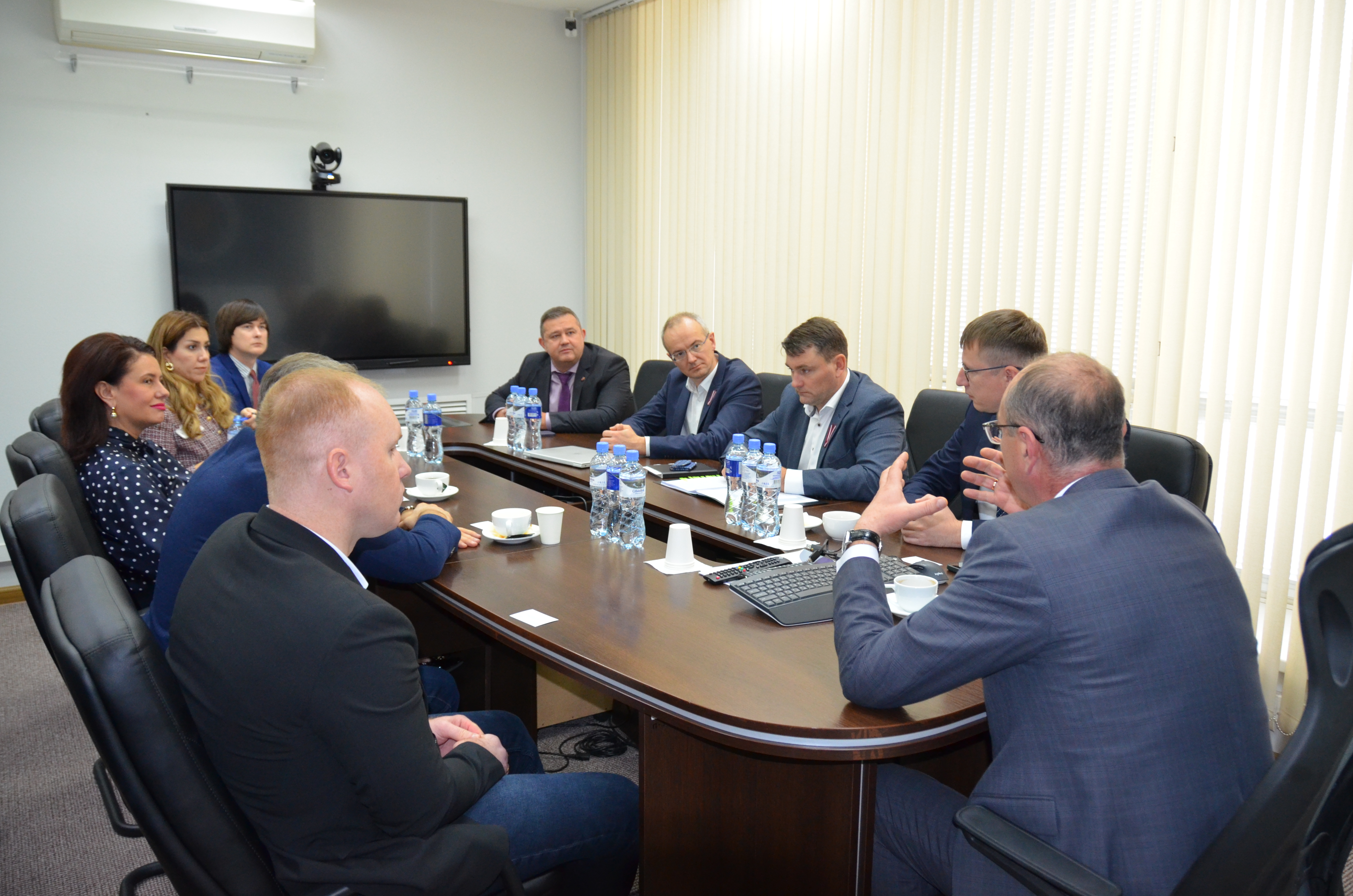 Vizita delegației din Letonia la STISC