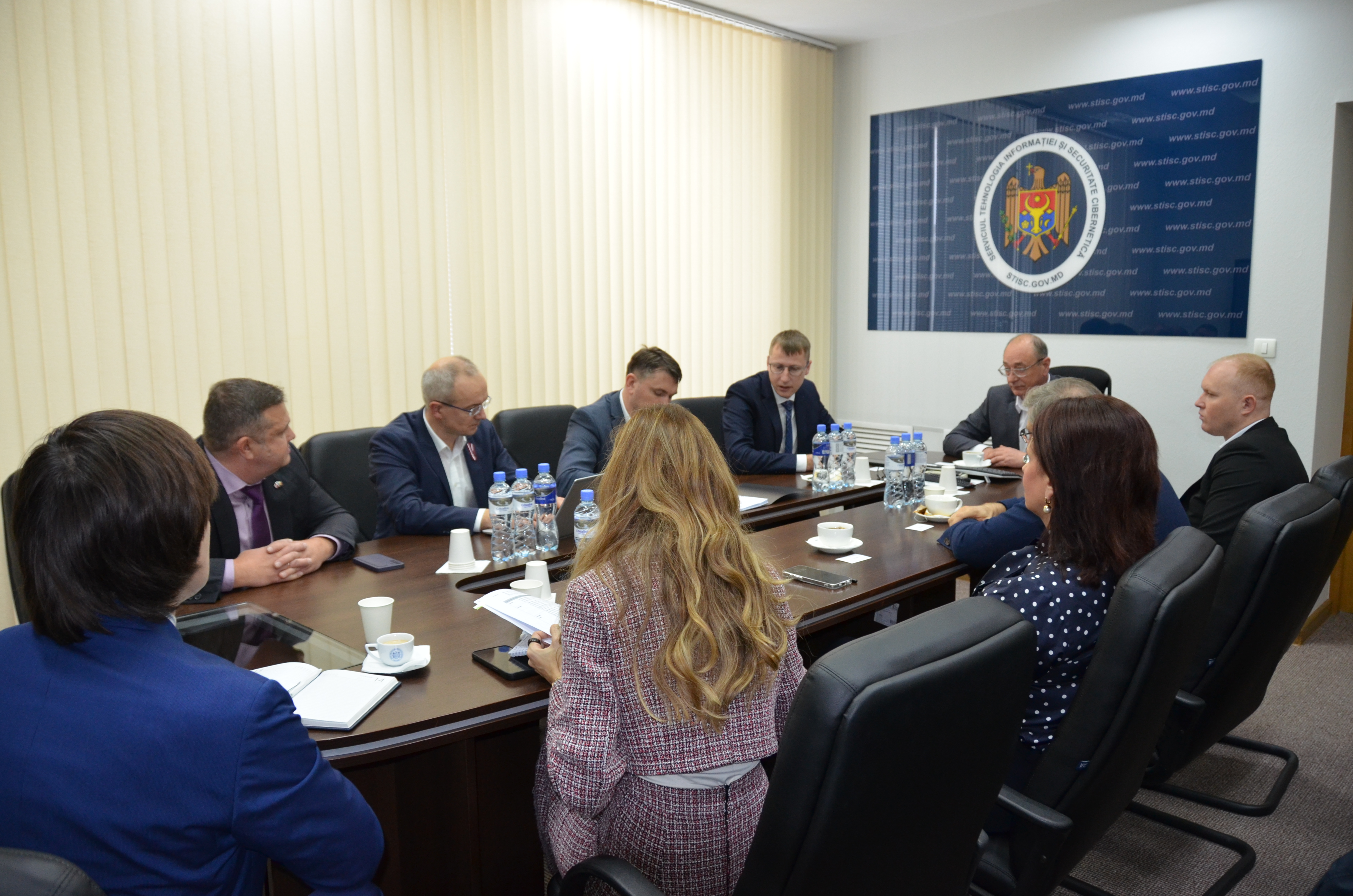 Vizita delegației din Letonia la STISC