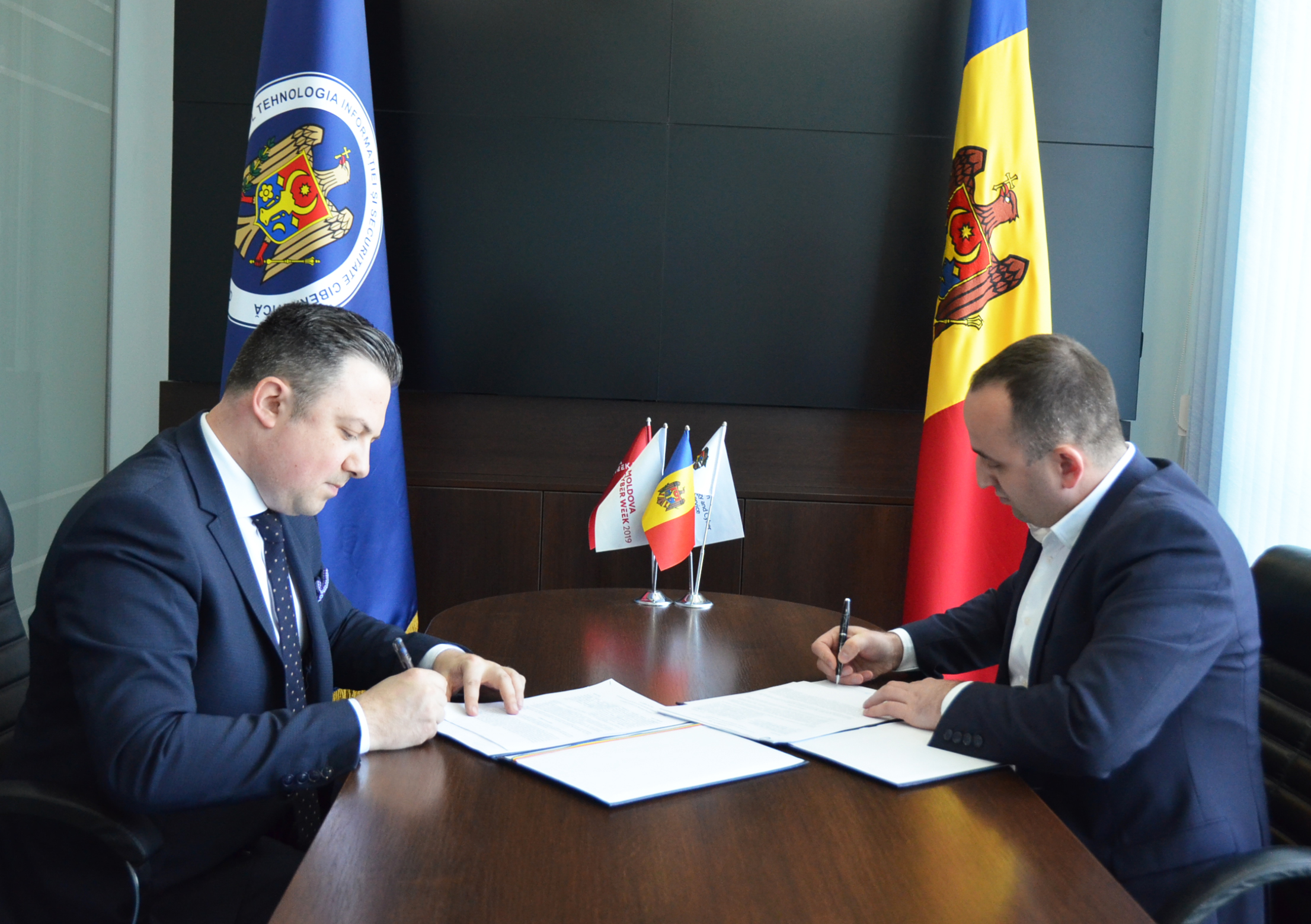 Semnarea Acordului interinstituțional dintre STISC și MAEIE