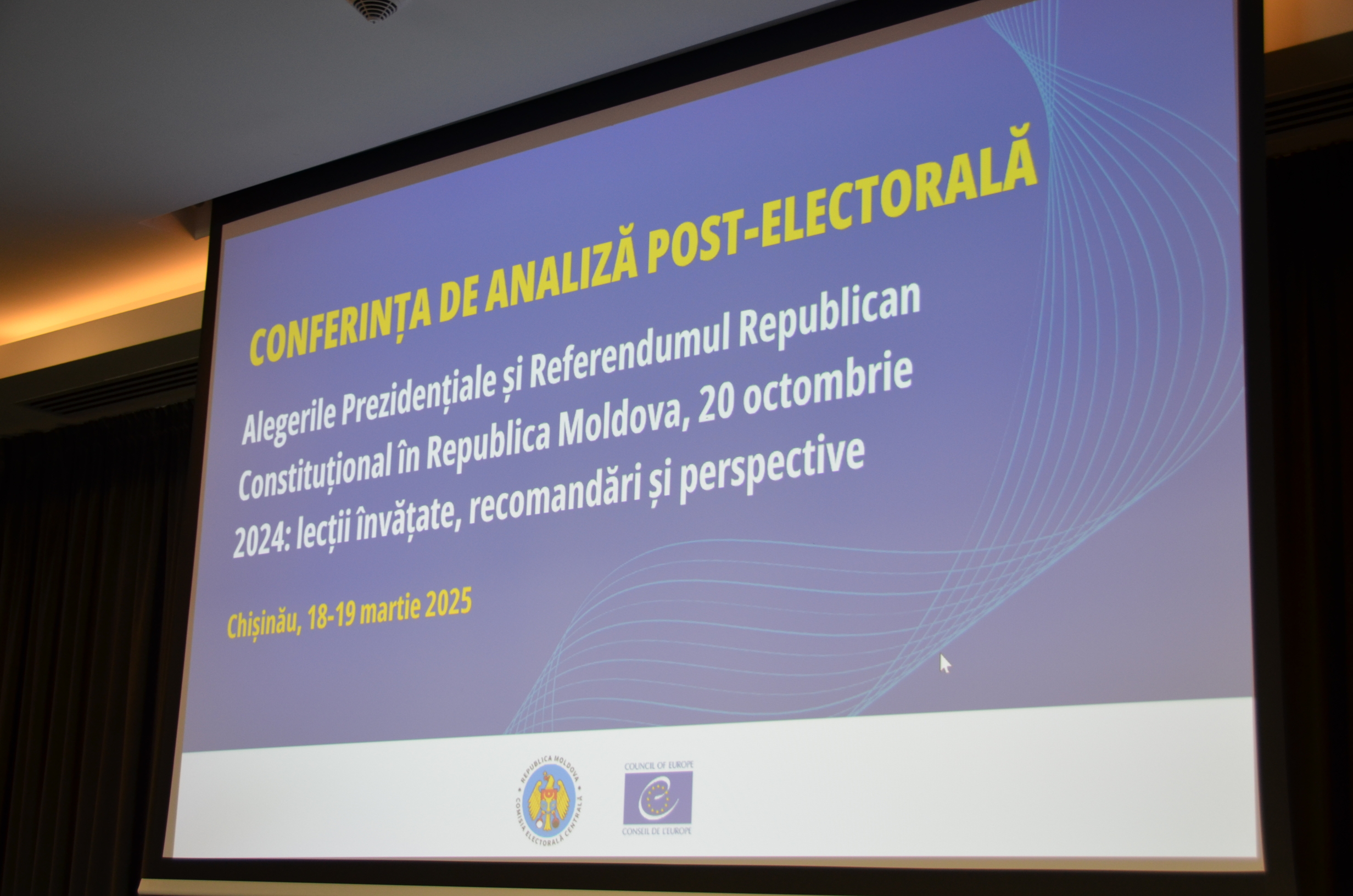 Conferința de analiză post-electorală