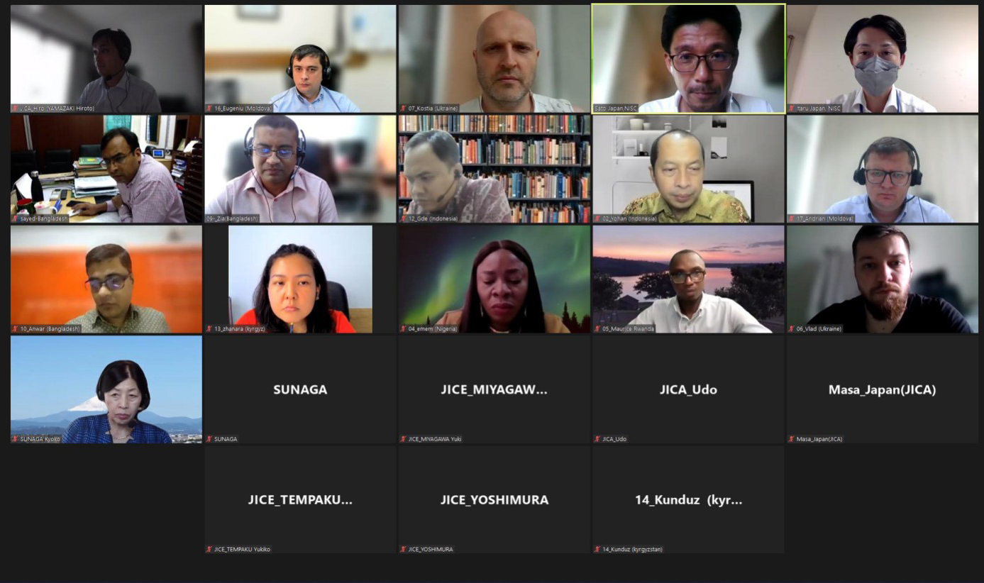 Programul de instruire cu tematica: „Capacity Building in International Law and Policy Formation for Enhancement of Measures to Ensure Cybersecurity”,