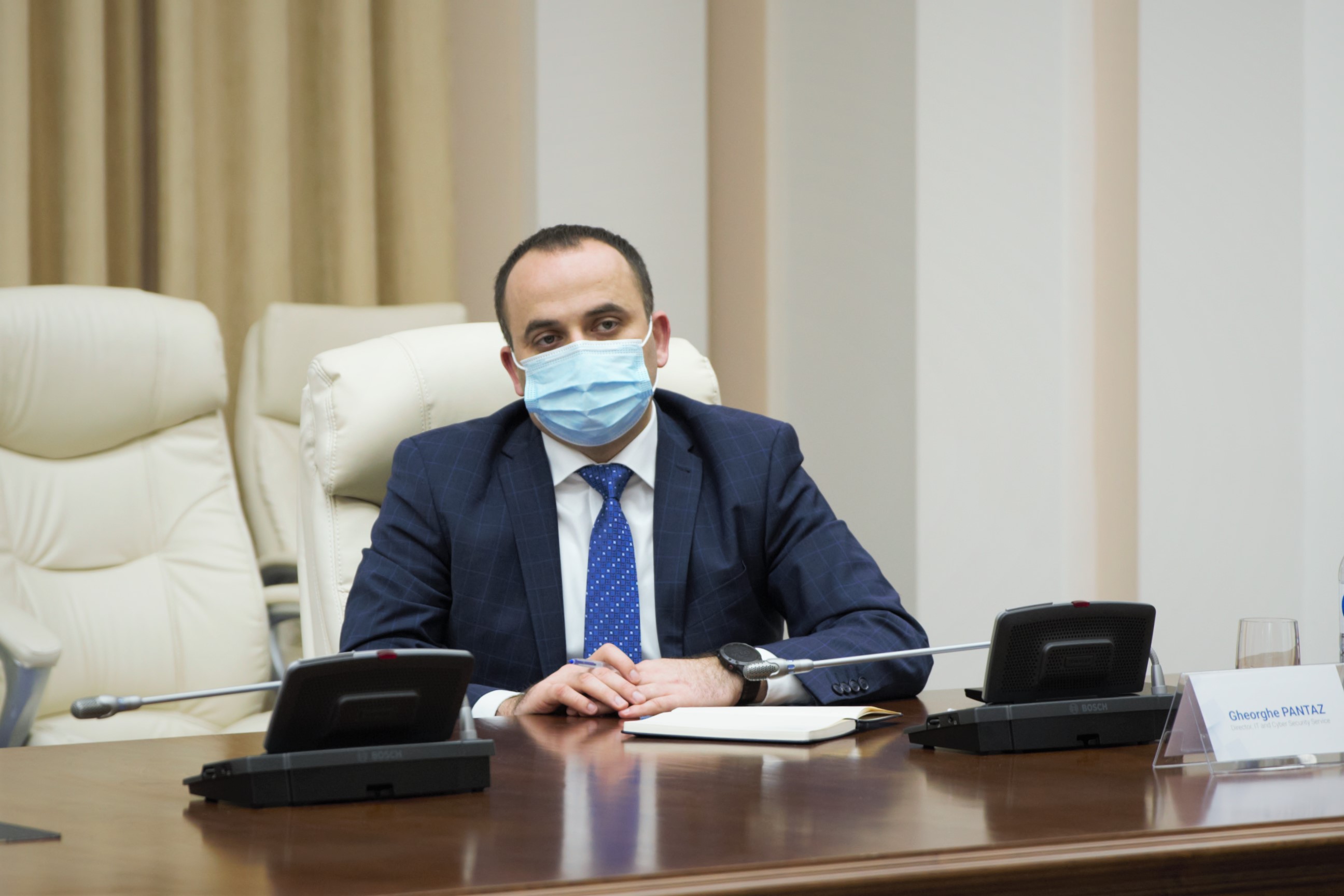 Gheorghe PANTAZ, directorul Serviciului Tehnologia Informației și Securitate Cibernetică