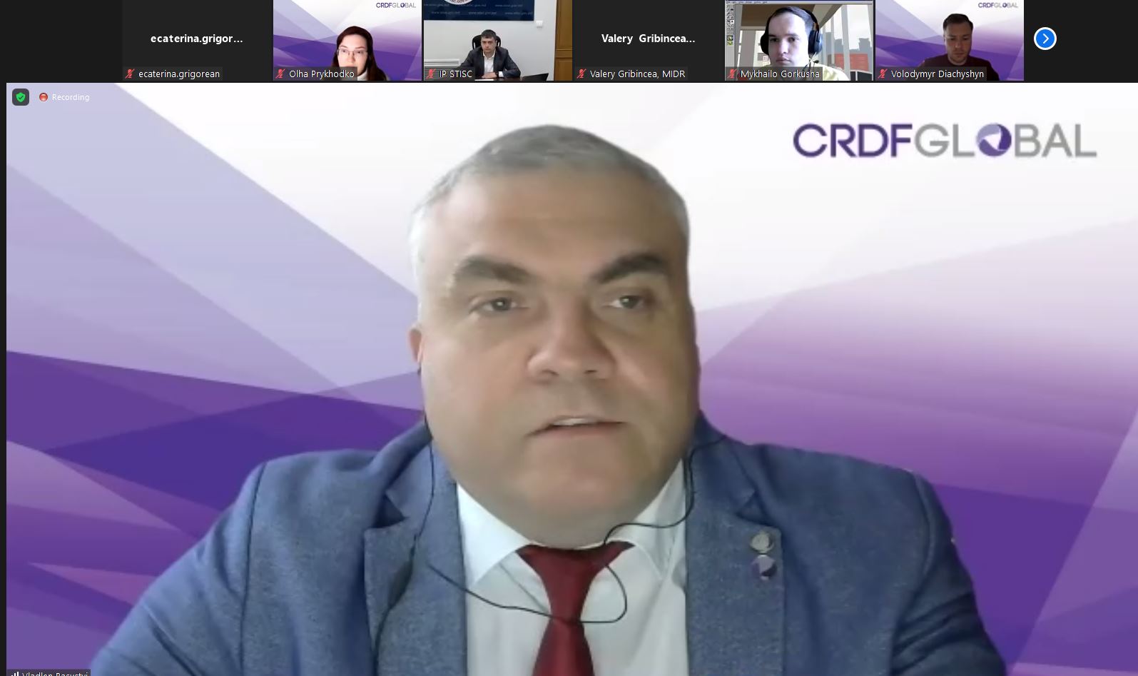 Vladlen Basystyi, CRDF Global