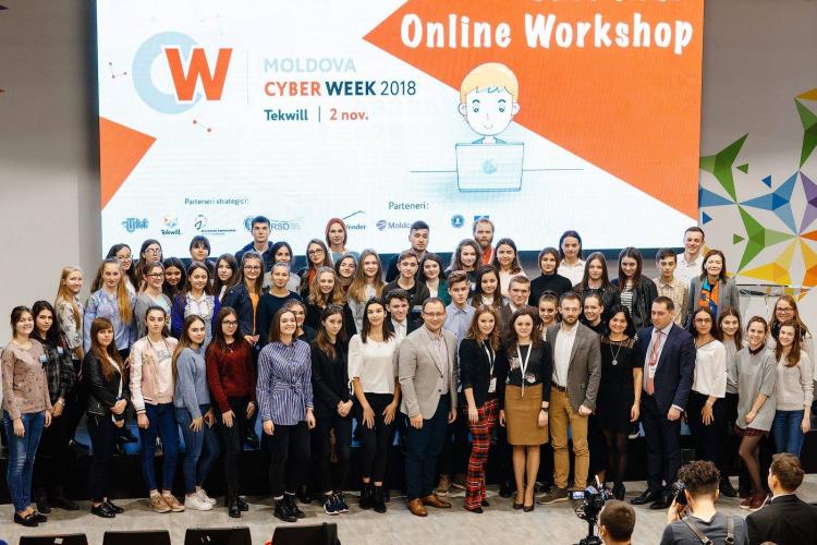 Siguranța copiilor în mediul online, abordat la “Moldova Cyber Week 2018”