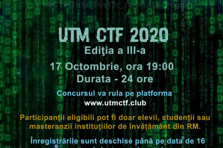 STISC invită tinerii pasionați de securitate și inginerie să-și testeze și aprofundeze cunoștințele în domeniu, la concursul “Capture the flag 2020”
