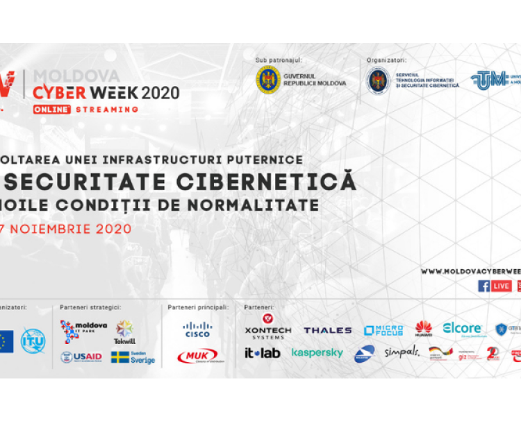 Ediția din acest an a „Moldova Cyber Week” adună speakeri de talie internațională