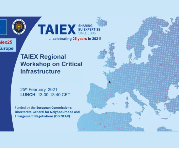 STISC a participat la workshop-ul TAIEX despre Infrastructurile critice 