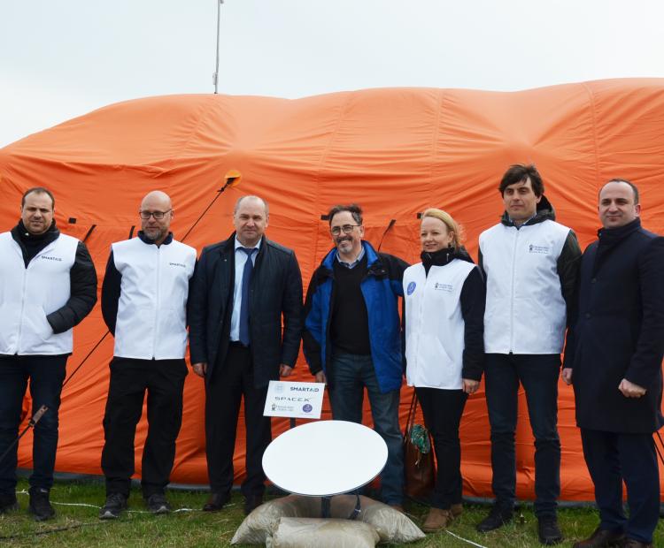 La Palanca  au fost instalate primele antene Starlink 