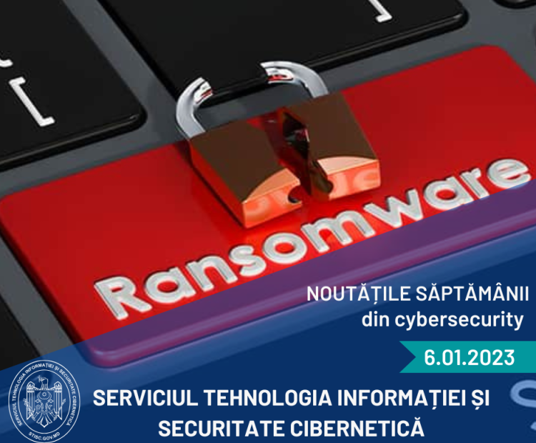 Noutățile săptămânii din cybersecurity