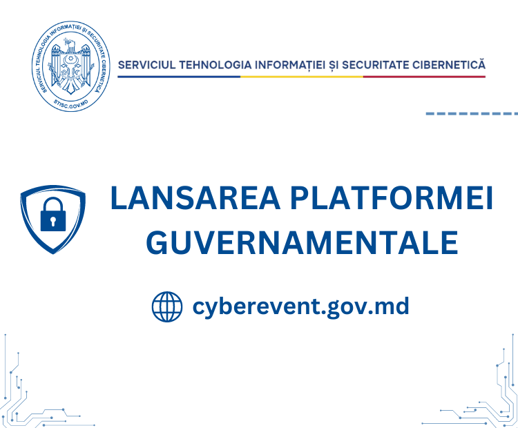 STISC lansează Platforma Guvernamentală de Divulgare a Evenimentelor Cibernetice