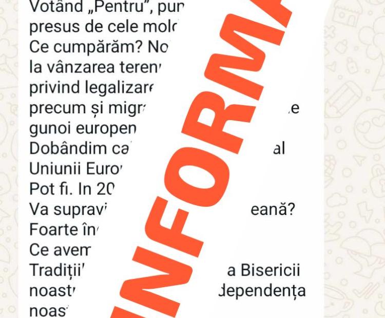 Atenție: dezinformare!